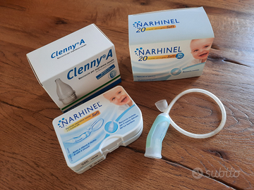 Narhinel - Ricambi + aspiratore nasale