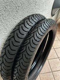 Coppia gomme  metzeler 2.75-18 48p + 3.50-18 59p