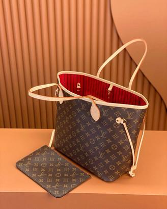 Borsa a mano Louis Vuitton Neverful Media