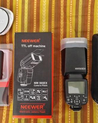 Flash Neewer 565ex per Nikon + Trigger Neewer