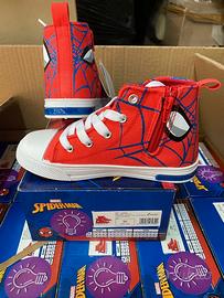Marvel Spiderman scarpe alte con luci, 