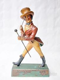 JOHNNIE WALKER figura pubblicitaria in legno