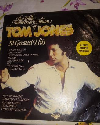 Disco vinile Tom Jones - 20 greatest hits