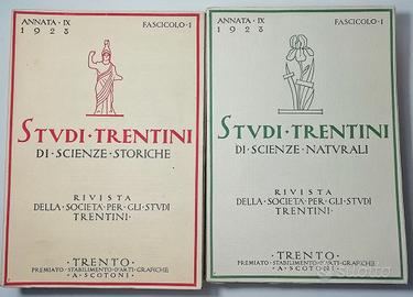 STUDI TRENTINI DI SCIENZE NATURALI e STORICHE
