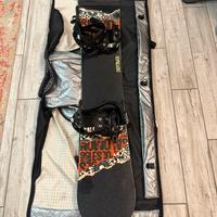 Snowboard Salomon 156 cm + attacchi Salomon