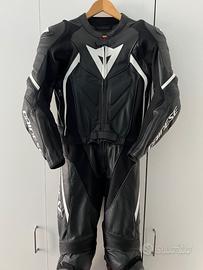 Tuta dainese 2 pezzi taglia 46