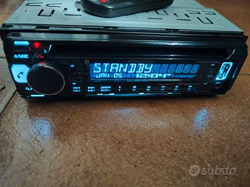 Stereo per auto Kenwood bt365u 3 RCA preout DSP