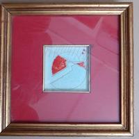 Nicoletta Frigerio quadro piastrella 10x10 