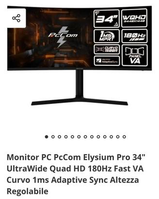Monitor Elysium Pro 34"