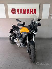 Moto Guzzi Stelvio silver orange