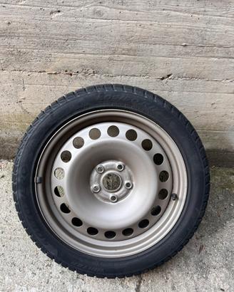 Cerchio e gomme invernali