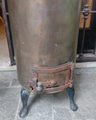 STUFA IN RAME PER CUCINA/TAVERNETTA 