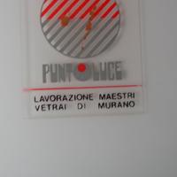 Lampada Vetro Murano; diametro 65 cm