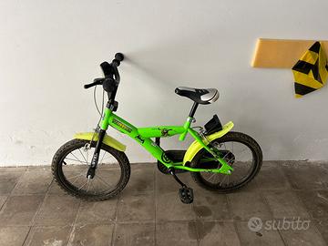 Bicicletta bimbo 16” ninja turtles