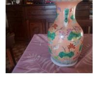 Antico vaso cinese Dinastia Qing