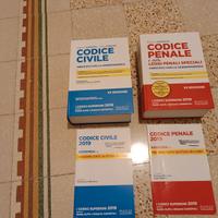 CODICI CIVILE E PENALE  E RELATIVE ADDENDE 2019