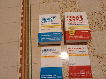 CODICI CIVILE E PENALE  E RELATIVE ADDENDE 2019