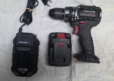 trapano batteria 20v parkside