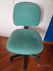Sedia da ufficio verde