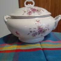 Zuppiera Laveno Tonda decorata