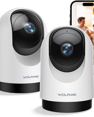 Telecamera Sorveglianza WOLFANG 2K 360° Alexa