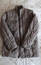 Piumino, trapunta giacca trapuntata invernale beig