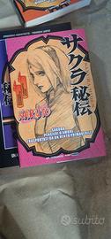 Lotto 3 Manga Naruto Hiden + 7 Peluche Naruto