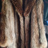 PELLICCIA VOLPE ARGENTATA CALDISSIMA E AVVOLGENTE 