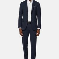 Boggi Milano Abito In Pura Lana Cerruti (100%)