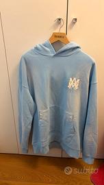 felpa amiri azzurra 