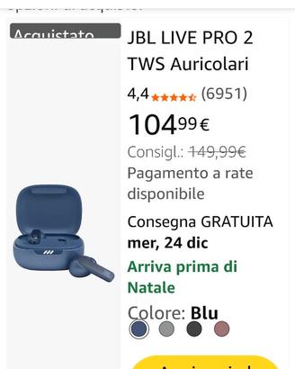 Jbl live pro 2