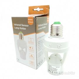 Sensore di movimento E27 Light control sensor