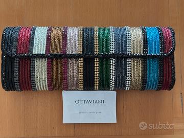 Clutch Ottaviani Bijoux strass e perline