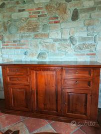 madia /credenza in legno stile arte povera