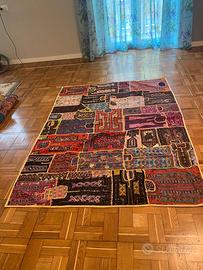 Coperta Patchwork Indiana – Artigianato Rajasthan 