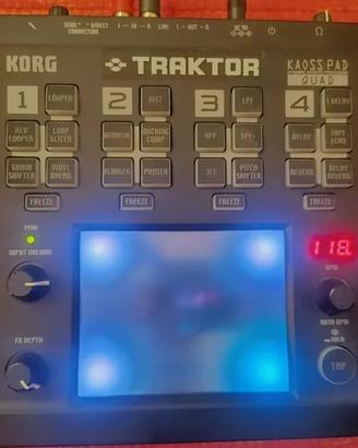 Korg Kaoss pad Quad  effetto campionatore synth