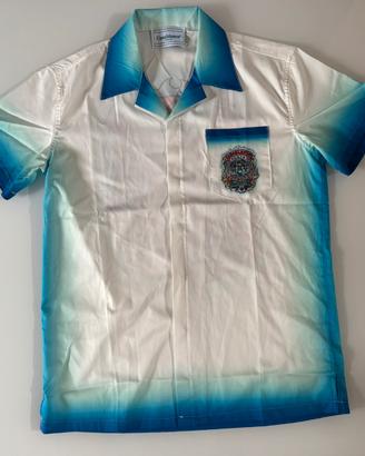 Camicia Casablanca Tennis Club Seta/Satin Sfumata