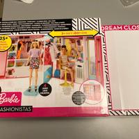 Barbie fashionistas dream closet