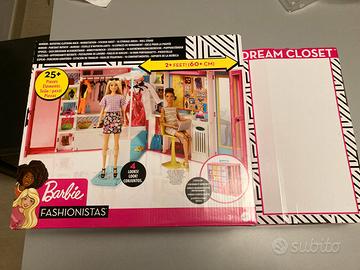 Barbie fashionistas dream closet