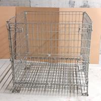 Contenitore in filo metallico