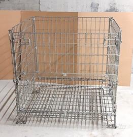 Contenitore in filo metallico