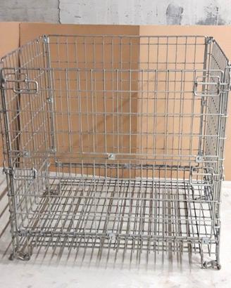 Contenitore in filo metallico