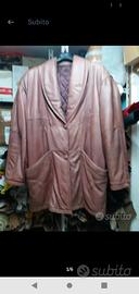 giaccone in pelle donna