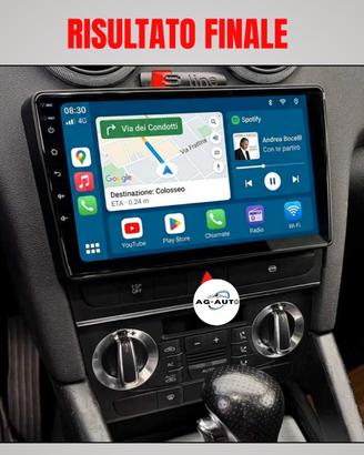 Audi A3 RS3 KIT COMPLETO  9 pol. Autoradio android