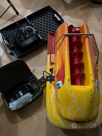 Barchino radiocomandato carpfishing