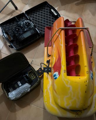Barchino radiocomandato carpfishing