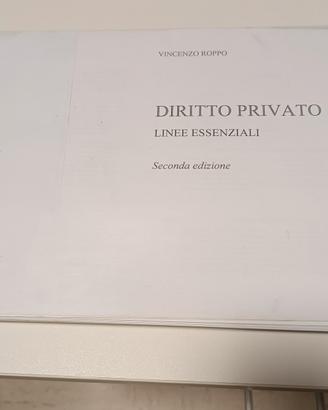 Diritto Privato università (no giurisprudenza)