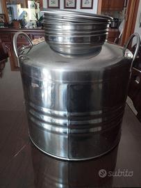 Fusto acciaio inox 30 litri