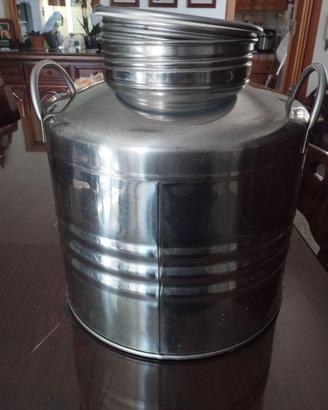Fusto acciaio inox 30 litri