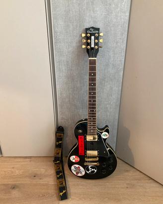 Chitarra elettrica Diamond fr+ tracolla + custodia